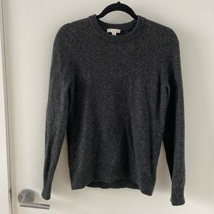 Gap Charcoal Gray Lambswool Sweater